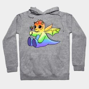 Little, Rainbow Dragon Hoodie